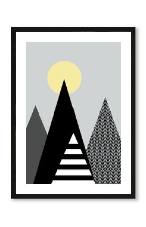 Góry ilustracja