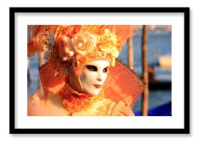 Maske orange