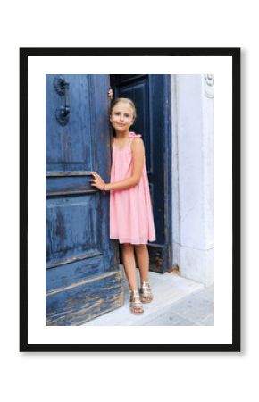 Famous places in Europe, Girl in Venice, Italy