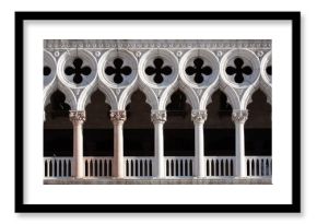 Doge's Palace facade closeup