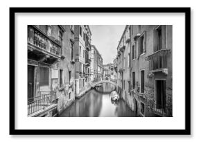 Narrow canal in Venice