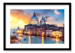 Venedig Panorama bei Sonnenuntergang