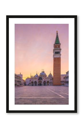 San Marco square with Saint Mark's Basilica