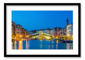 Rialto Bridge in Venice, Italy