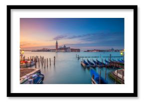 Venice Panorama. Panoramic cityscape image of Venice, Italy during sunrise.