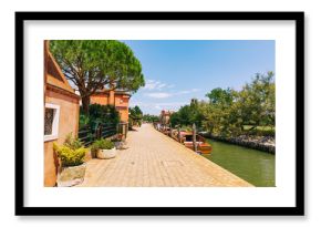 Tiny Torcello island has few residents but it's often busy with sightseers in summer near Venice, Italy