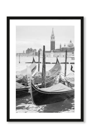 Gondolas in Venice