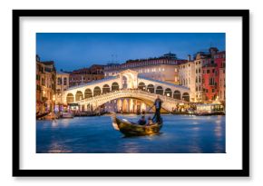 Rialtobrücke in Venedig, Italien