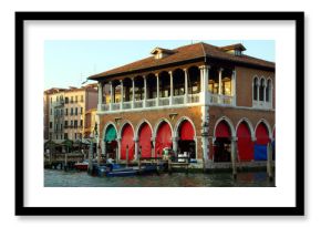 Rialto market at sunrise 