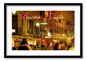 Night street in Venice