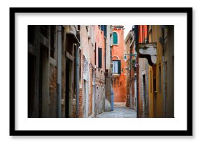 Narrow street in Venice