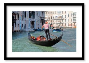 Gondolier Venise