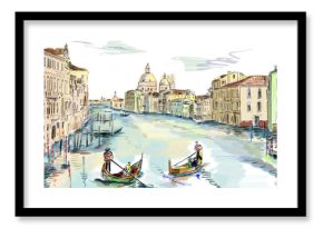 Venice illustration