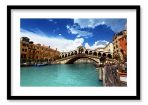 Rialto bridge in Venice, Italy