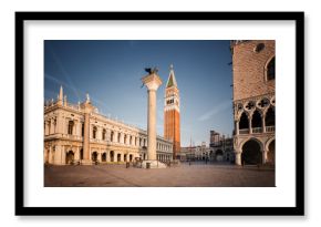 Piazza San Marco in the morning. Venice. Italy.