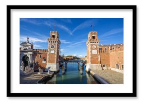 The Arsenal building in Venice, Italy