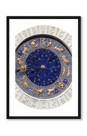 Venedig, Ziffernblatt des Uhrturmes