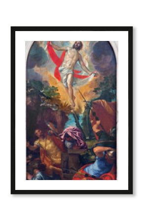 Venice - Resurrection of Christ by Veronese in San Francesco