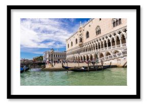 Piazza San Marco, Doge's Palace in Venice, Italy