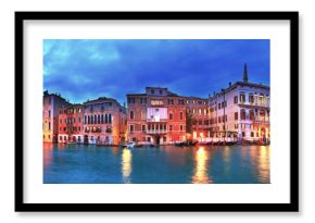 Grand Canal panorama, Venice, Italy