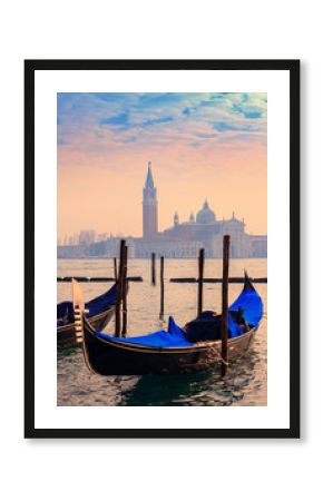 View on the lagoon and the island of San Giorgio Maggiore, from St. Mark's Square