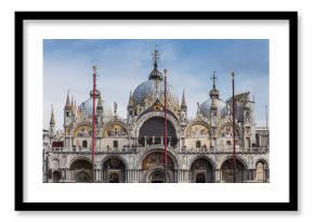 Great architecture of San Marco square in Venice.