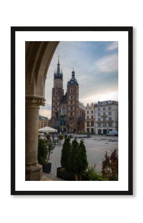 The Basilica of Saint Mary in Krakow.