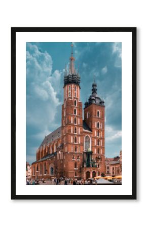 Kraków - Bazylika Mariacka rynek 