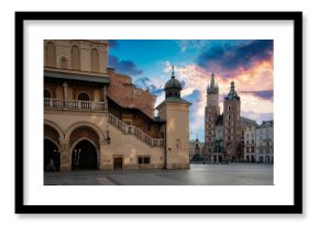 Zdjęcia Krakowa . Stare Miasto i zamek królewski  Wawel