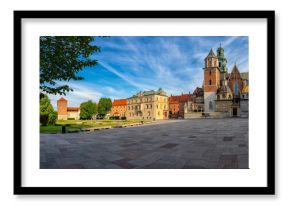 Zdjęcia Krakowa . Stare Miasto i zamek królewski  Wawel