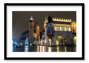 Bazylika Mariacki przy rynku głównym w Krakowie / St. Mary's Basilica at the main square in Krakow