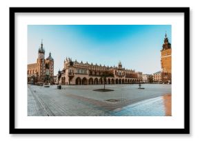 Katedra w Krakowie stary rynek miasto, sukiennice 