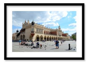 Cracow in Poland (old city) - Sukiennice