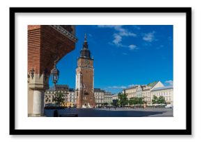 Krakau – Rathausturm und Rynek