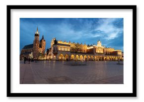 Rynek Główny w Krakowie, Sukiennice, Ratusz i Bazylika Mariacka, Polska