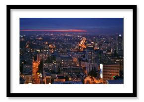 Urban Landscape at dusk.