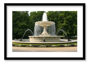 Fountain, Warsaw , Poland