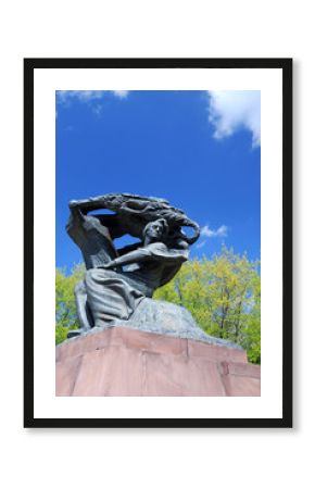 Frederic Chopin monument in Warsaw