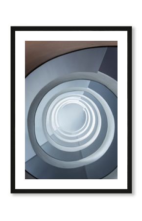 Modern spiral staircase