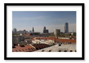 Panorama of Warsaw