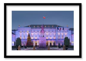 Polish President Palace in Warsaw, Poland