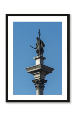 Column of King Sigmundus III in the Warsaw