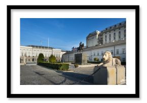 Presidential Palace in Warsaw, Poland.