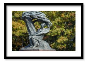 Frederic Chopin monument in Lazienki Park, Warszawa