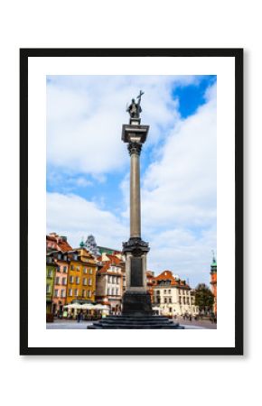 Castle Square in Warsaw, Poland