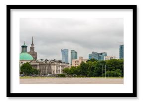 Pilsudski Square in Warsaw, Poland