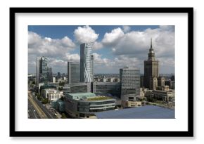 Warszawa,widok centrum