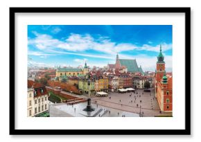 Panoramic view of Warsaw