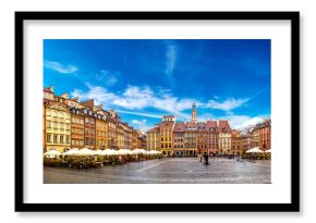 Old town square in Warsaw