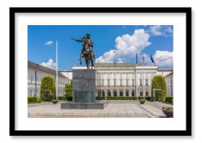 Presidential Palace (Pałac Prezydencki, 1643) in Warsaw, Poland. 